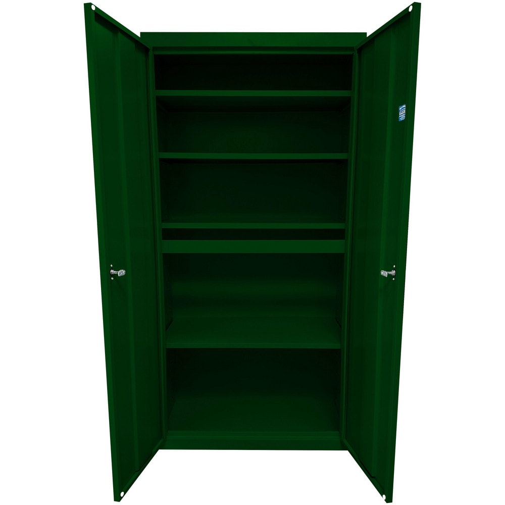 Steel Steel Storage Cabinet Cabinet: 36" Wide, 24" Deep, 78" High