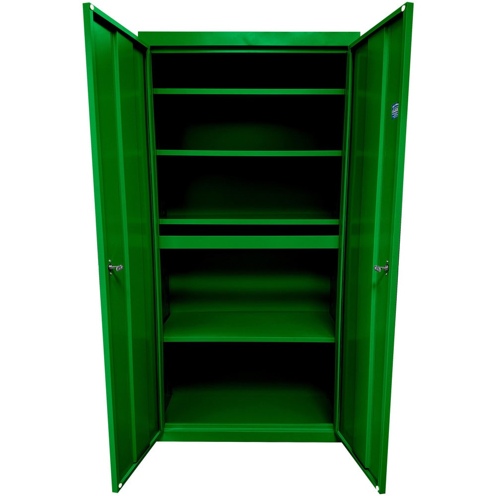 Steel Steel Storage Cabinet Cabinet: 36" Wide, 24" Deep, 72" High