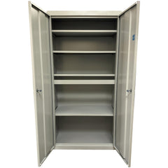 Steel Steel Storage Cabinet Cabinet: 36" Wide, 24" Deep, 78" High