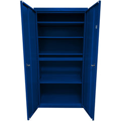 Steel Steel Storage Cabinet Cabinet: 36" Wide, 18" Deep, 78" High