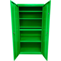 Steel Steel Storage Cabinet Cabinet: 36" Wide, 24" Deep, 78" High