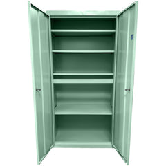 Steel Steel Storage Cabinet Cabinet: 36" Wide, 24" Deep, 78" High