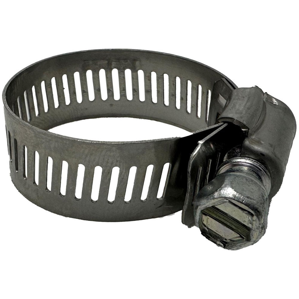 Worm Gear Clamps; Clamp Type: Worm Drive; Minimum Diameter (Fractional Inch): 1-9/16; Minimum Diameter (Decimal Inch): 1.5625; Maximum Diameter (Decimal Inch): 2.5000; Maximum Diameter (Inch - Fraction