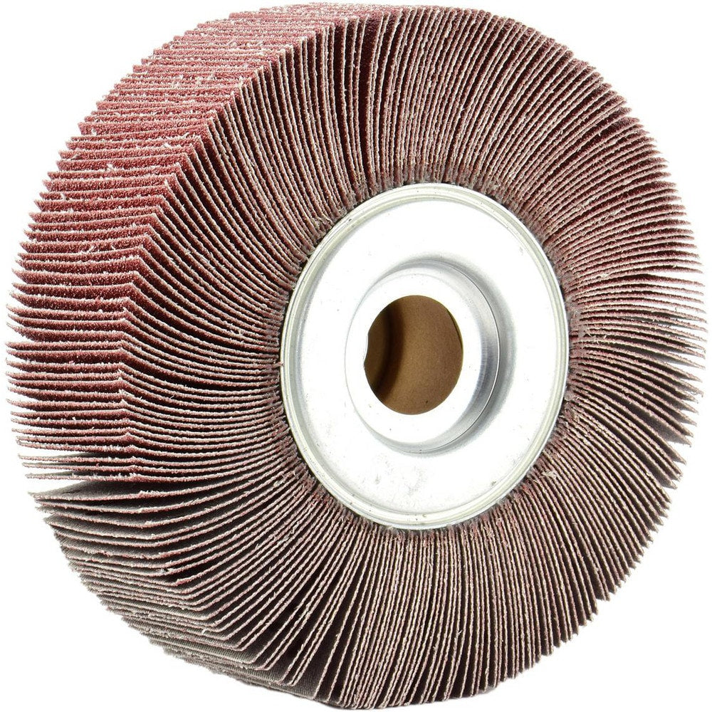 Unmounted Flap Wheels; Abrasive Type: Coated; Abrasive Material: Aluminum Oxide; Outside Diameter (Inch): 8; Face Width (Inch): 2; Center Hole Size (Inch): 1; Grade: Coarse; Grit: 60