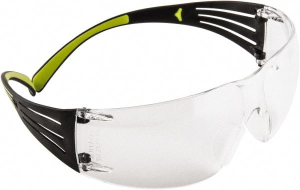 Safety Glasses: Anti-Fog, Polycarbonate, Clear Lenses, Frameless