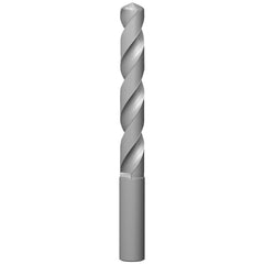 Screw Machine Length Drill Bit: 11/64" Dia, 135 deg Point, Solid Carbide