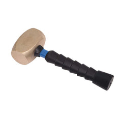 Sledge Hammers; Head Weight (Lb): 3.02; Head Material: Brass; Head Weight Range: 3.0 to 5.9 Lb; Handle Material: Fiberglass; Overall Length Range: 14" and Larger