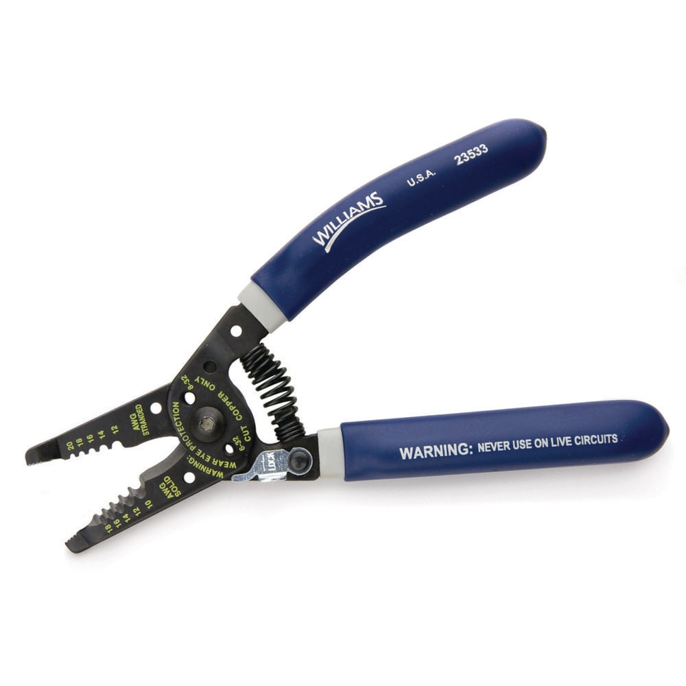 Wire & Cable Strippers; Maximum Capacity: 22-32; Type: Wire strippers; Minimum Wire Gauge: 20; Insulated: No; Wire Type: AWG, Stranded, Solid; Body Material: Plastic