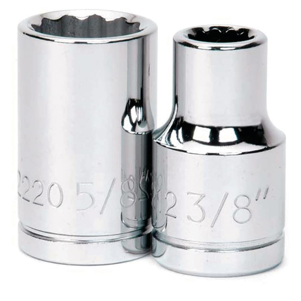 Standard  Hand Socket: 1/2" Drive, 1-1/2" Socket, 6-Point