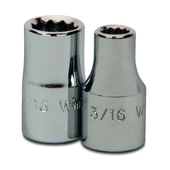 Standard  Hand Socket: 1/4" Drive, 7/32" Socket, 12-Point