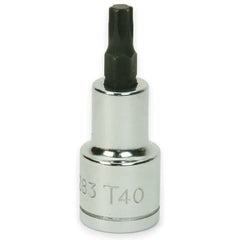 Hand Hex & Torx Bit Sockets; Socket Type: Torx Bit; Drive Size (Fractional Inch): 1/2; Torx Size: T55