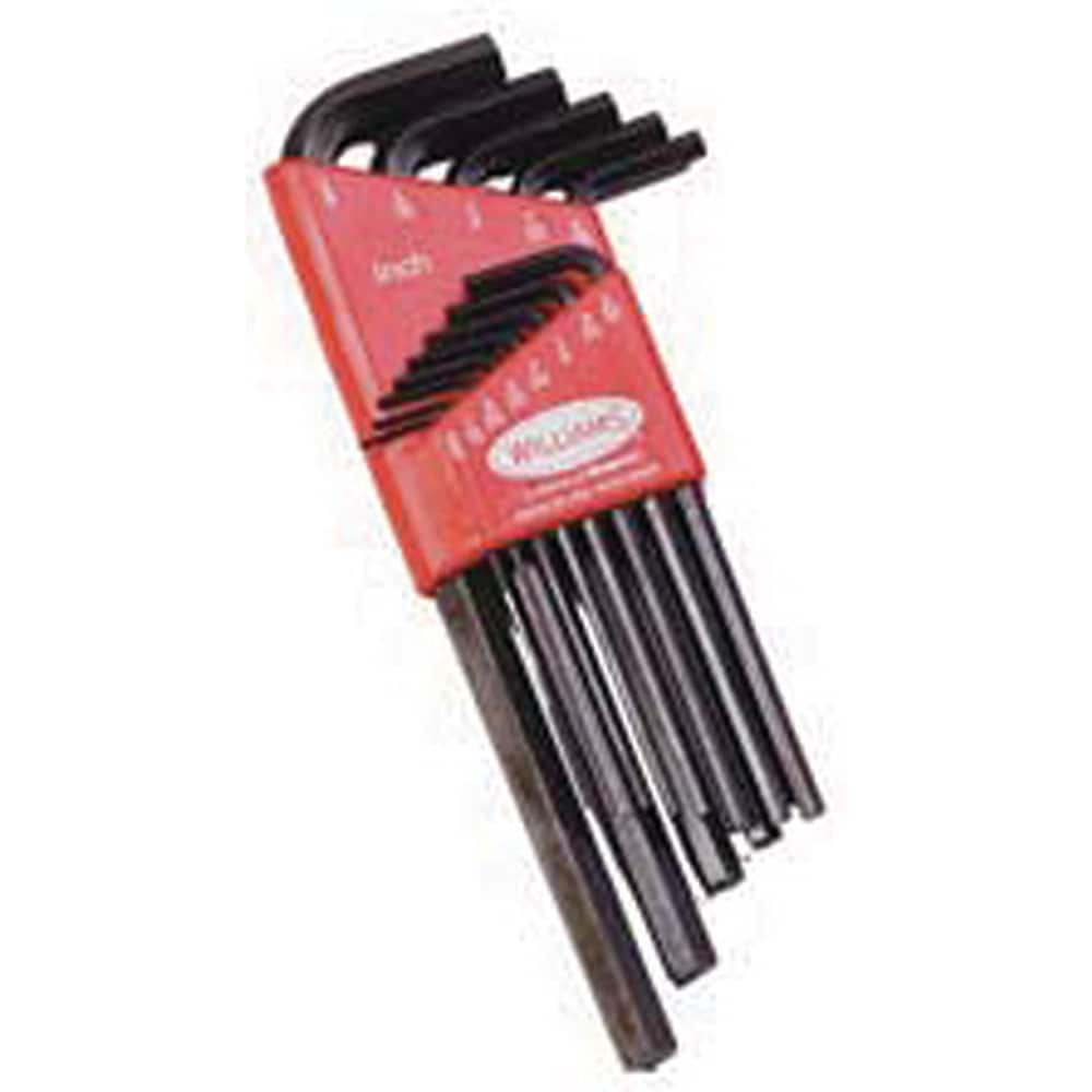 Hex Key Sets; 13PC .05-3/8" BLK OXID LONG HEX KEY SET