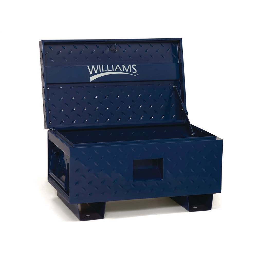 Jobsite Boxes & Cabinets; Type: Chest; Forkliftable: Yes; Storage Capacity (Cu. Ft.): 12; Casters: Yes; Material: Steel; Color: Blue; Width (Inch): 41-7/8