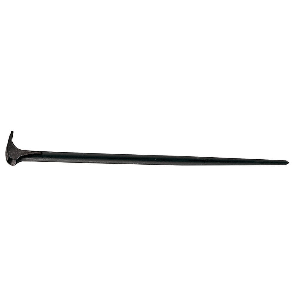 Pry Bars; Prybar Type: Ladyfoot Prybars; End Angle: Straight; Overall Length Range: 10" and Longer; End Style: Curved; Material: Steel; Bar Shape: Square; Overall Thickness: 2.24; Overall Length (mm): 389.334