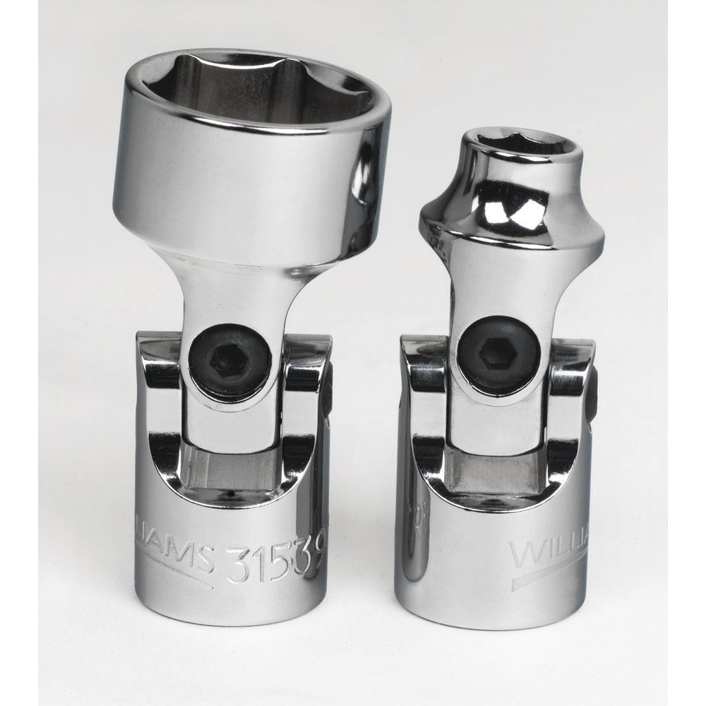 Specialty Sockets; Socket Type: Square Drive Socket; Drive Size: 3/8; Socket Size: 17; Finish: Chrome