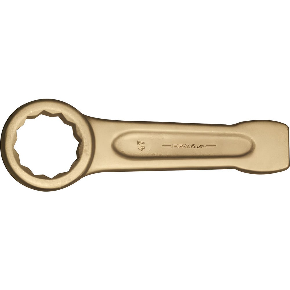 Slogging Box End Wrench: 1-15/16", 12 Point, Single End