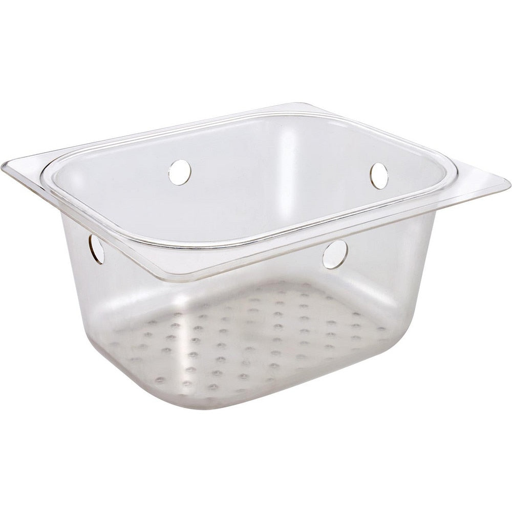 Sink Strainers & Stoppers; Type: Perforated Dump Sink Strainer; Material: Plastic; Color: Clear