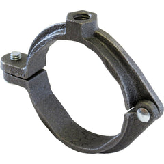 Pipe & Cable Clamps; Clamp Type: Extension Split Pipe Clamp; Clamp Color: Gray; Material: Malleable Iron; Load Capacity (Lb.): 180.000; Nominal Pipe Size: 2