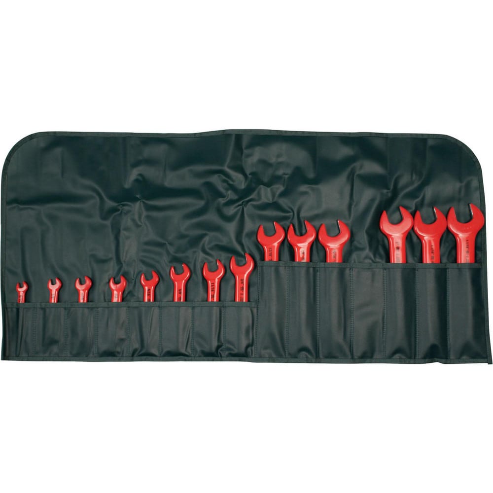 Open End Wrench Set: 14 Pc, Inch