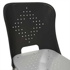 Cushions, Casters & Chair Accessories; Type: Stool Back; For Use With: Lyon 1901 Steel Stool; Material: Steel; Color: Black