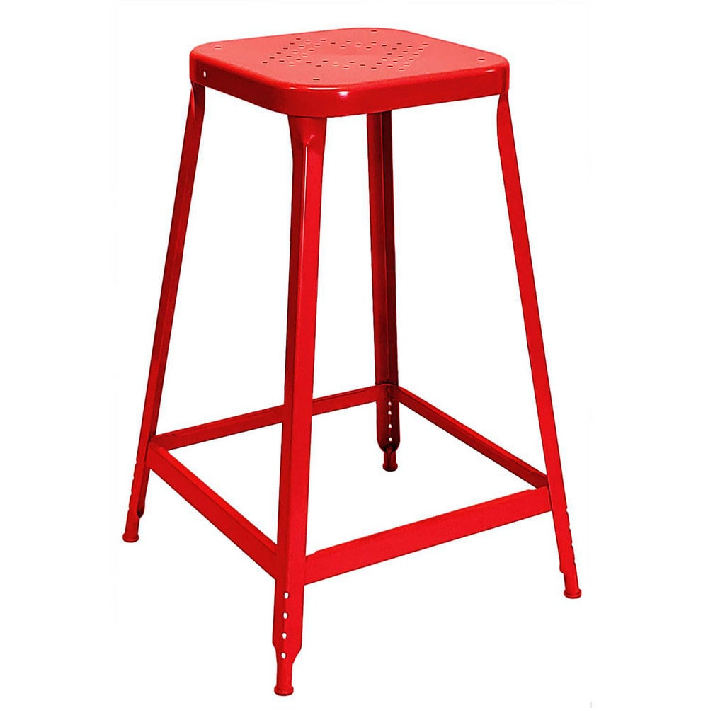 Stationary Stools; Seat Depth: 13 in; Seat Width: 13 in; Product Type: Fixed Height Stool; Base Type: Fixed; Minimum Seat Height: 24 in; Maximum Seat Height: 24 in; Overall Width: 13 in; Overall Depth: 13 in