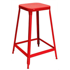 Stationary Stools; Seat Depth: 13 in; Seat Width: 13 in; Product Type: Fixed Height Stool; Base Type: Fixed; Minimum Seat Height: 24 in; Maximum Seat Height: 24 in; Overall Width: 13 in; Overall Depth: 13 in