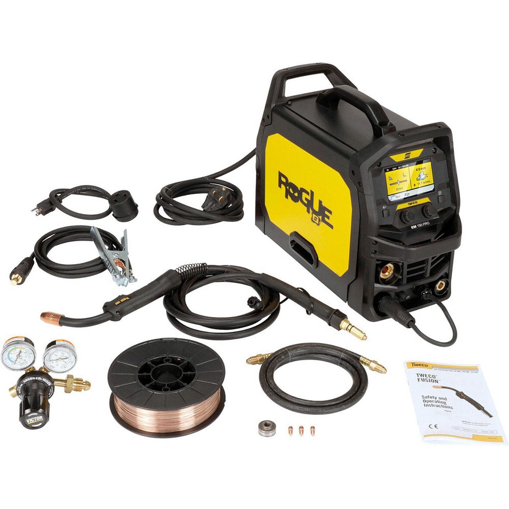 MIG Welders; Input Voltage: 230V; Input Amperage: DC; Minimum Output Amperage: 30 A; Maximum Output Amperage: 190 A; Open Circuit Voltage: 78 V; Duty Cycle: 140A@30%, 100A@60%; Phase: Single; Frequency: 50