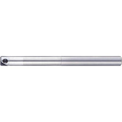 Indexable Square-Shoulder End Mill: PFR-R120SS12-LL160CS, 12 mm Cut Dia, 76 mm Max Depth of Cut, 12 mm Dia Cylindrical Shank