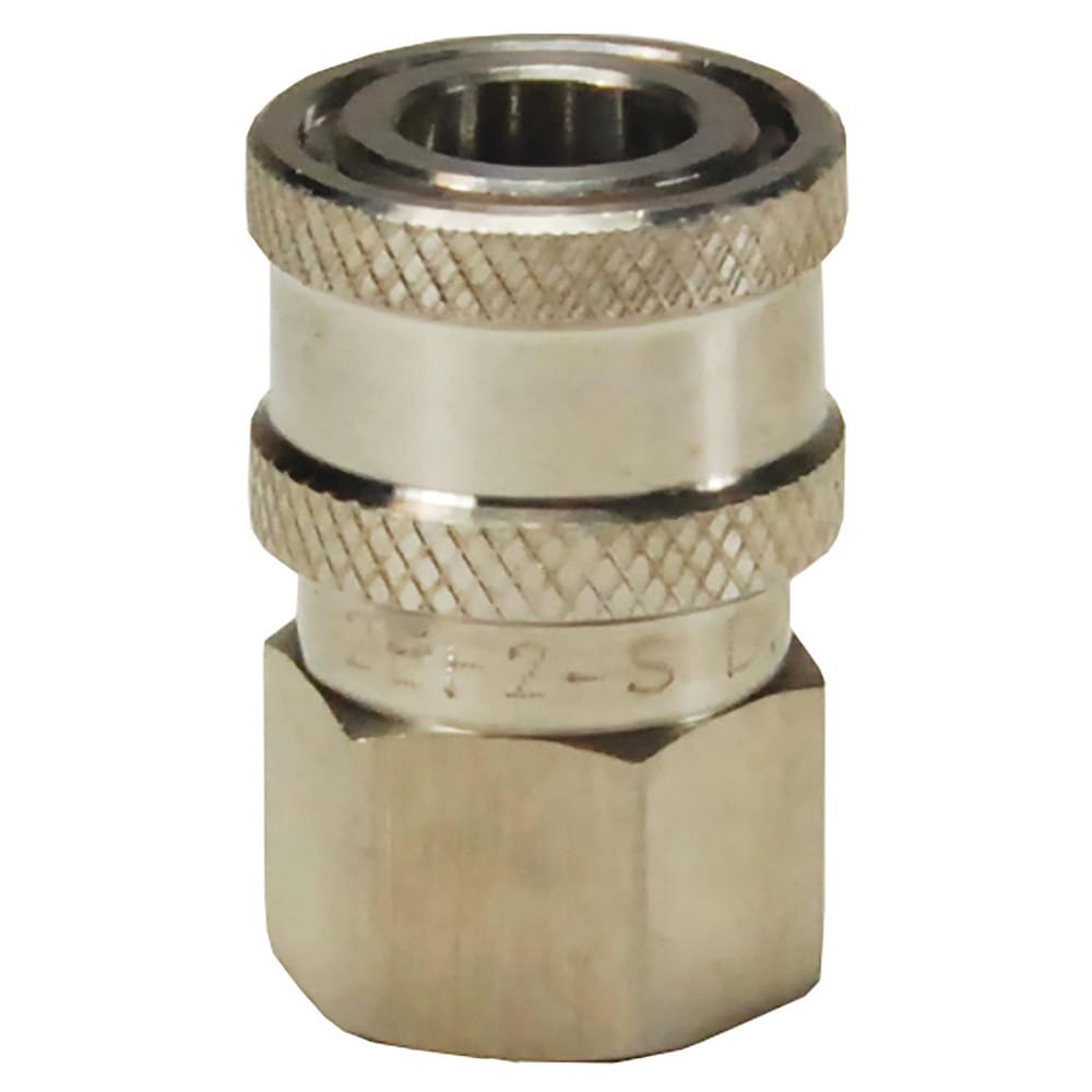 Hydraulic Hose Fittings & Couplings; Type: E-Series Straight Through Female Threaded Coupler; Fitting Type: Coupler; Hose Inside Diameter (Decimal Inch): 0.2500; Hose Size: 1/4