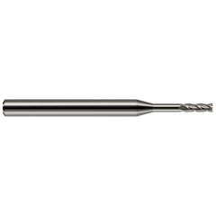 Square End Mill: 0.1562" Dia, 0.4700" LOC, 4 Flute, Solid Carbide