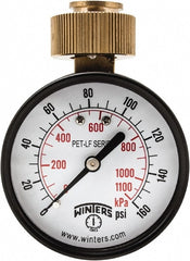 Pressure Test Gauges & Calibrators; Minimum PSI: 0