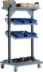 32" Wide x 59-1/8" High x 27" Deep, Mobile Equipment Stand