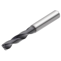 Screw Machine Length Drill Bit: 2.50 mm Dia, 140 deg Point, Solid Carbide