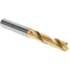 Screw Machine Length Drill Bit: 9.00 mm Dia, 140 deg Point, Solid Carbide