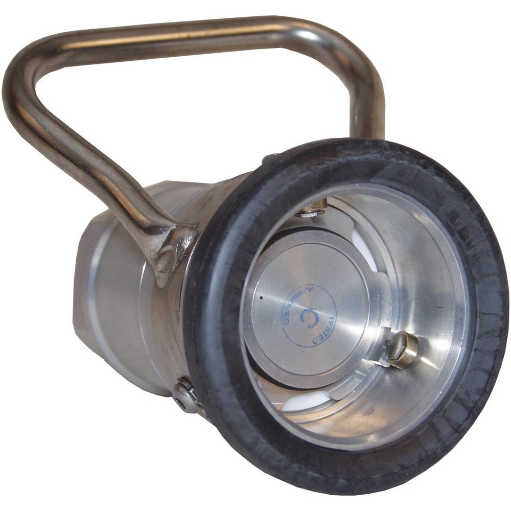 Reusable Hose Fittings; Type: Coupler; Thread Size: 2 in; Material: Aluminum; Thread Standard: NPT; Connection Type: Threaded