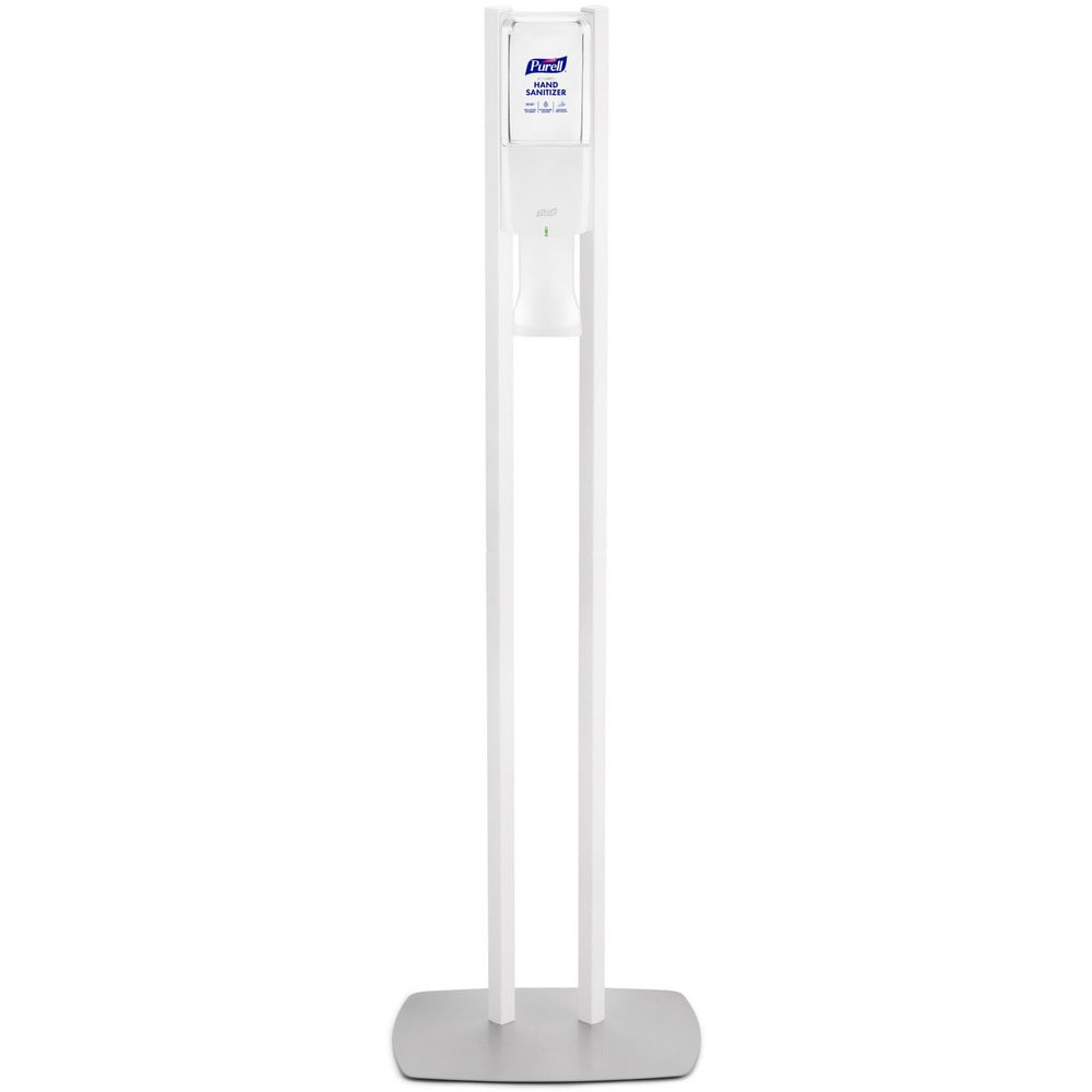 PURELL ES10 Dispenser Floor Stand with White Automatic Hand Sanitizer Dispenser