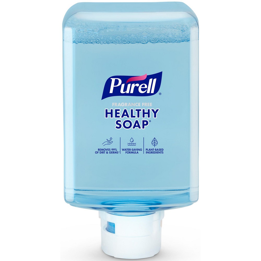 PURELL HEALTHY SOAP with CLEAN RELEASE Technology Fragrance Free Foam, 1200 mL Refill for PURELL ES10 Automatic Soap Dispenser, 2/Pack