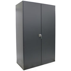 Steel Locking & Storage Cabinet: 36" Wide, 78" High