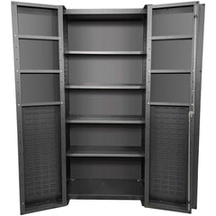 Modular Steel Storage Cabinet: 36" Wide, 24" Deep, 78" High