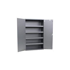 Steel Heavy-Duty Storage Cabinet: 36" Wide, 84" High