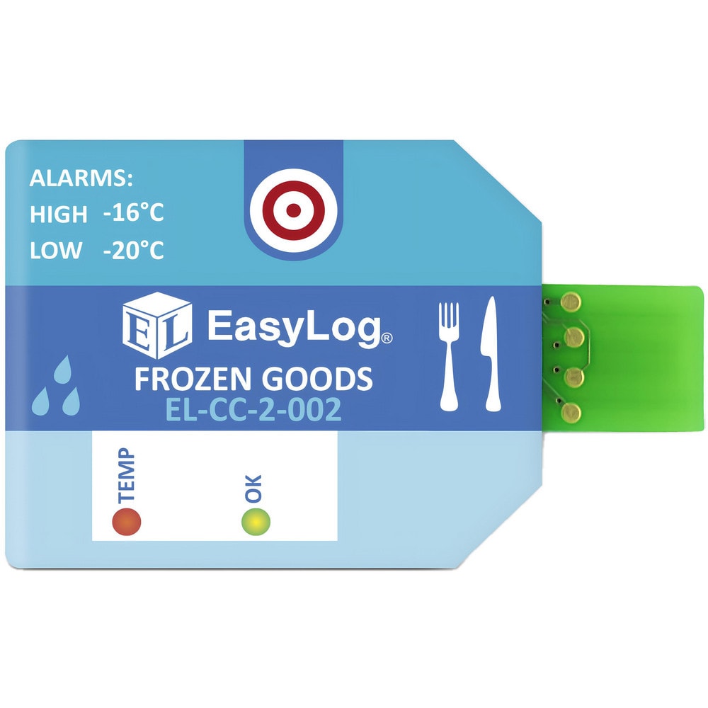 +/-.3 -30-70C 2% 10/PK FROZEN GOODS TEMP/HUM LOG