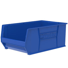 Plastic Hopper Stacking Bin: Blue