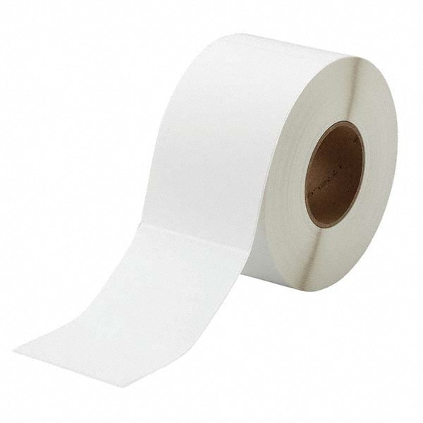 Label Maker Label: White, Paper, 900 per Roll