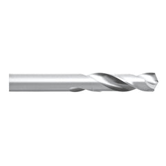 Screw Machine Length Drill Bit: 0.2380" Dia, 135 deg Point, HSS