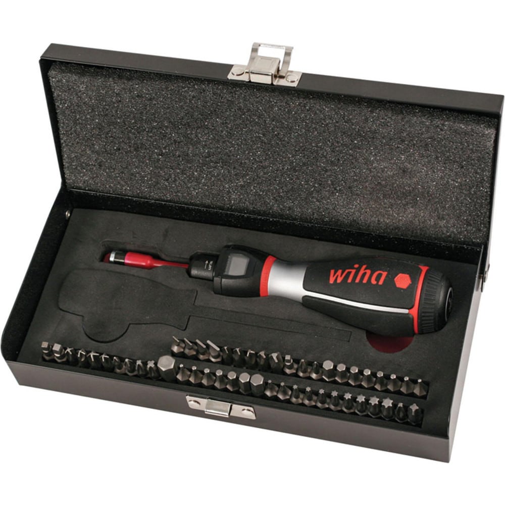 Torque Limiting Screwdrivers; Tip Type: Precision, Star, Slotted, Torx, Hex, Phillips; Minimum Torque (Nm): 40.000