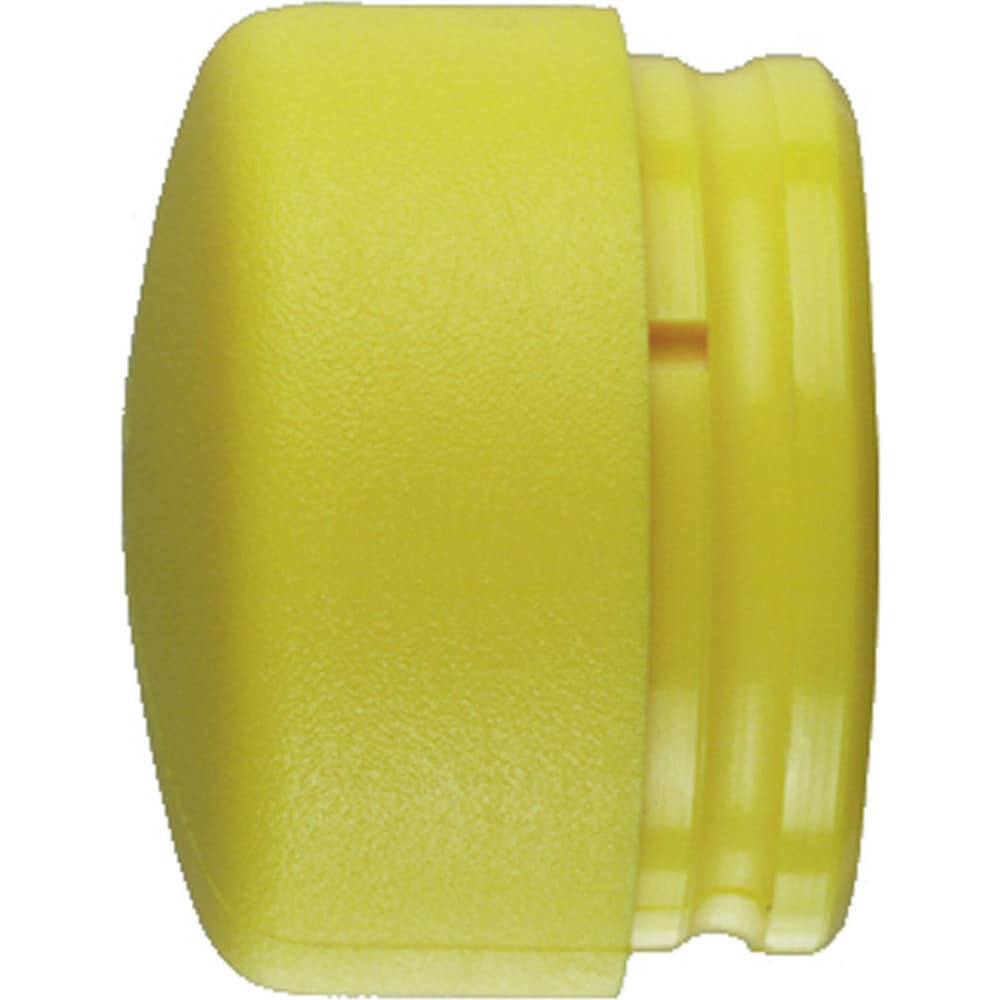 Replacement Heads & Faces; Tip Type: Replacement; Material: Polyurethane; Tip Diameter (Decimal Inch): 1.2000; Color: Yellow; Mount Type: Clamping Head