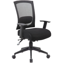 Task Chair:  Mesh,  Adjustable Height,  Black