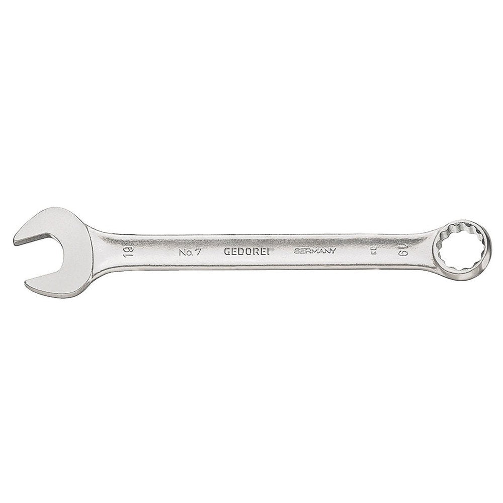 Combination Wrench: 15.00 mm Head Size, 15 deg Offset