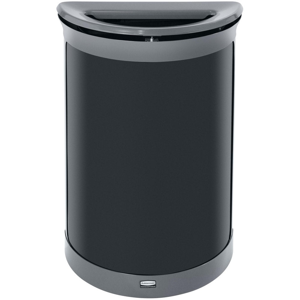 Trash Cans & Recycling Containers; Product Type: Trash Can; Container Capacity: 11.5 gal; Container Shape: Half-Round; Container Material: Metal; Color: Umbra Gray; Material: Metal