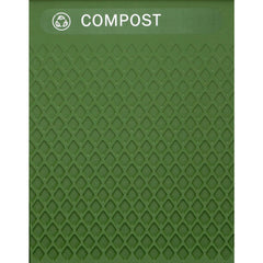 Decorative Plastic Compost Panels, Medium, Green, 20.72" √ó 0.5" √ó 27.95"